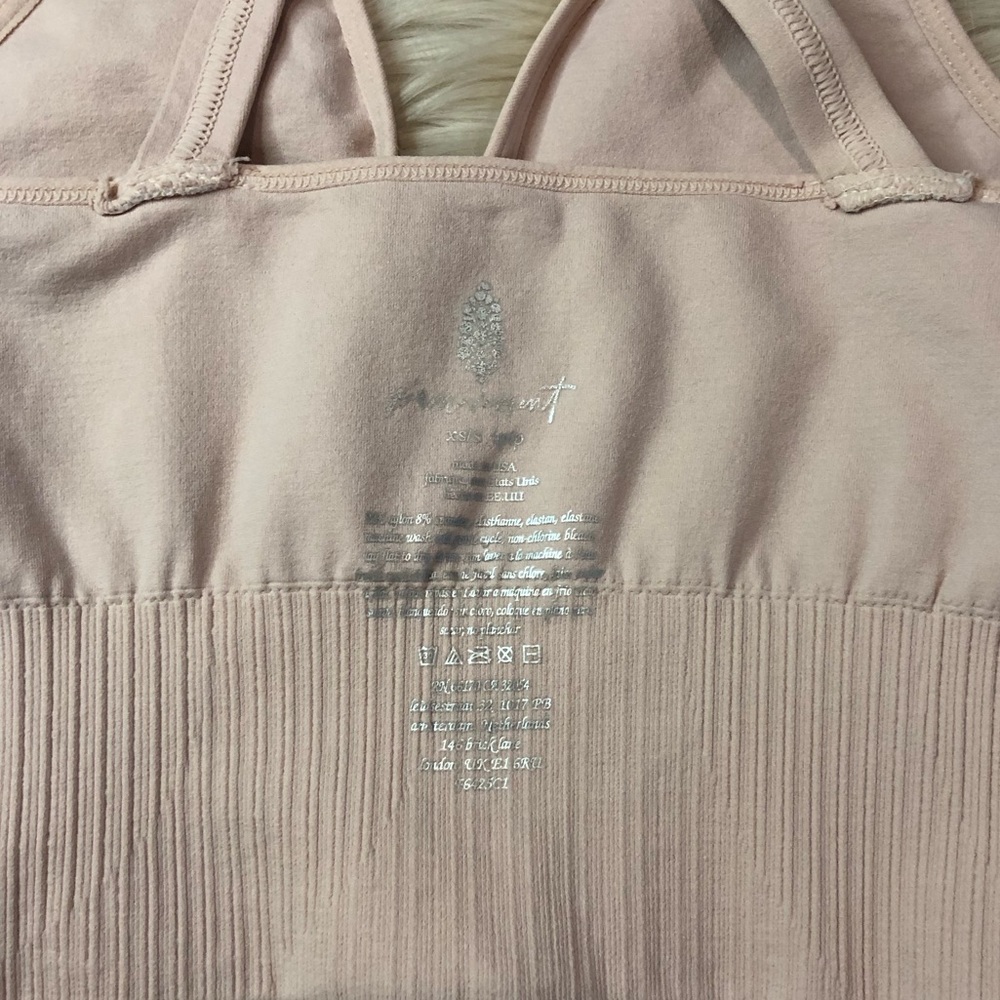 Free People Pink Crop Top - Picture 4 of 9